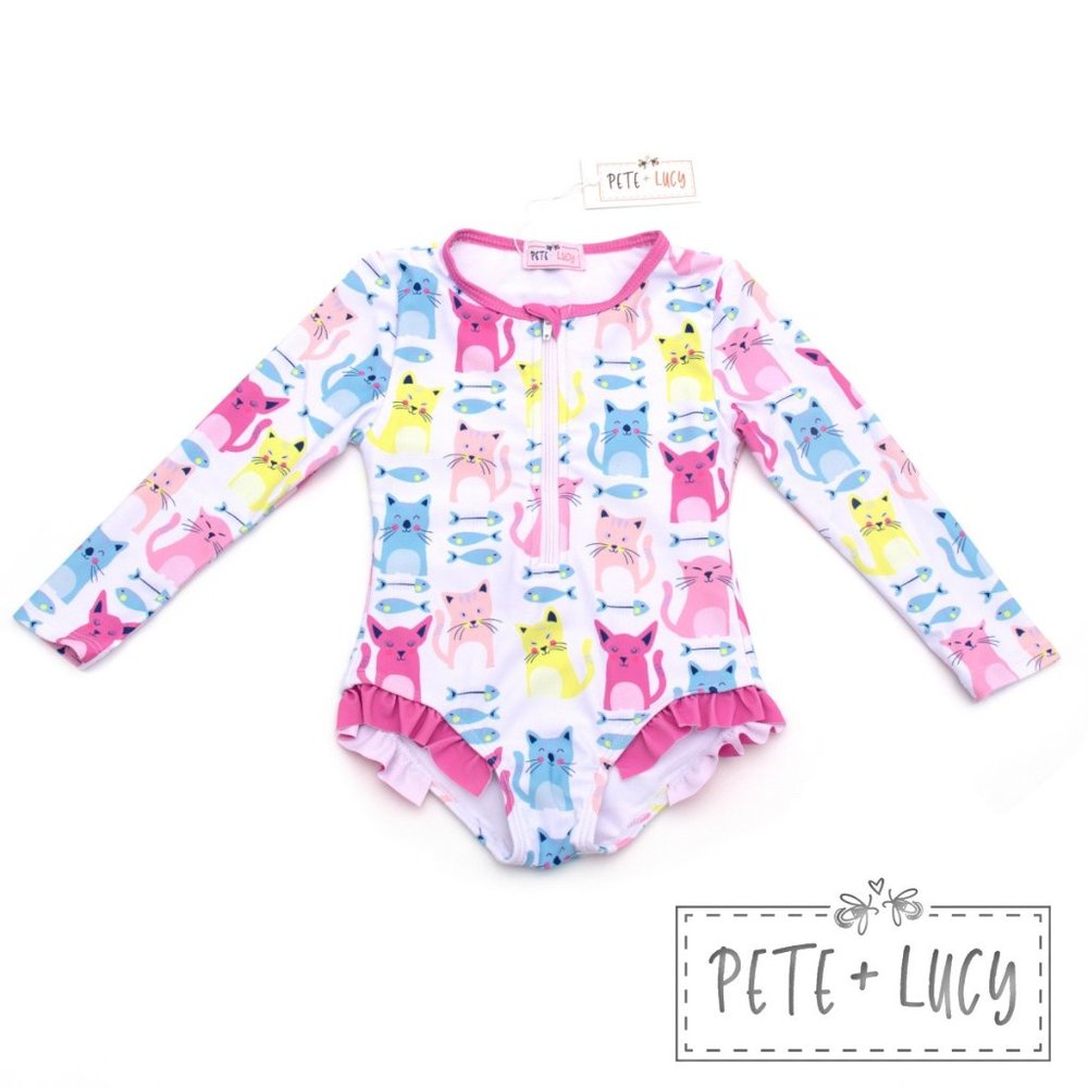 I Love Cats 1 pc. Swimsuit